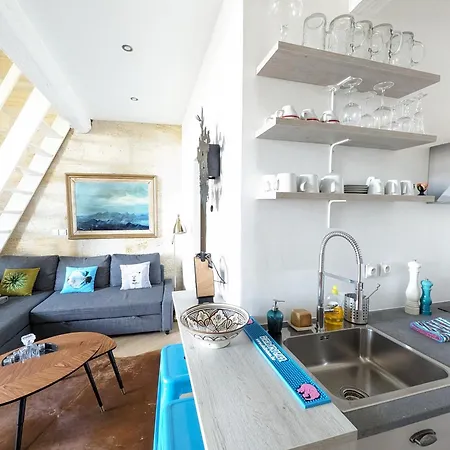 Appartement De Charme Sous Les Toits Avec Vue Sur La Garonne Bordeaux Exterior photo