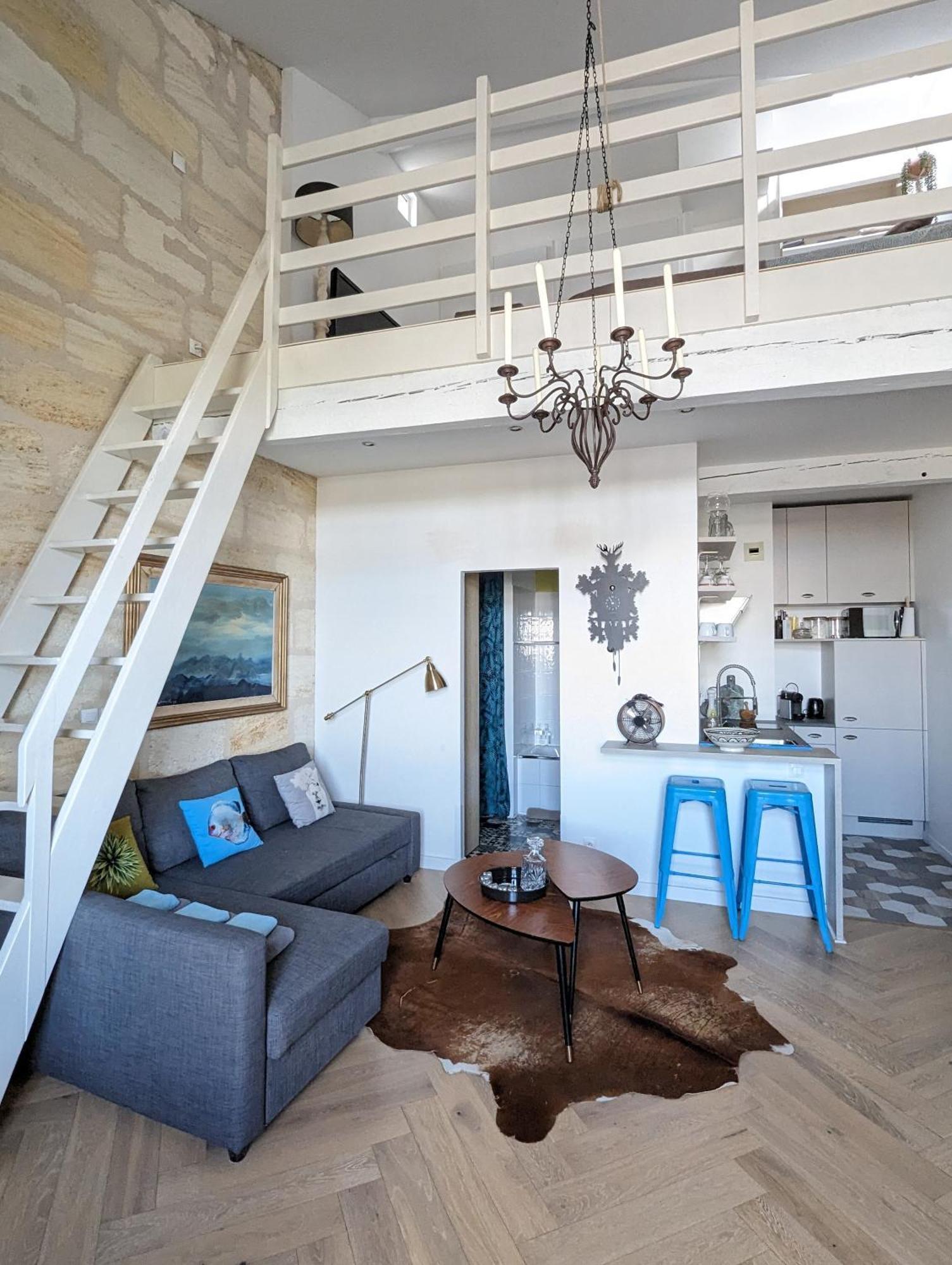 De Charme Sous Les Toits Avec Vue Sur La Garonne Apartment