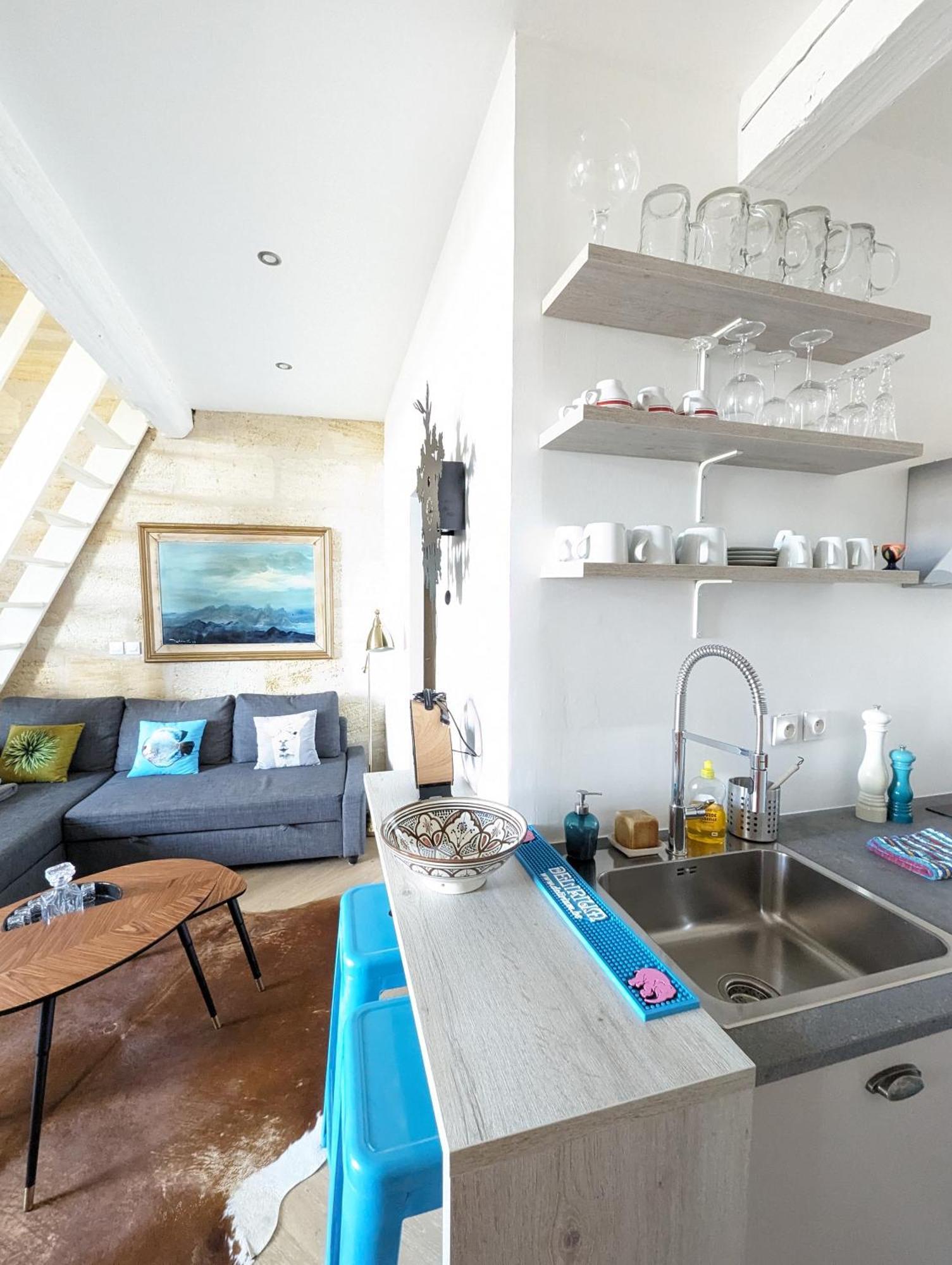Apartment De Charme Sous Les Toits Avec Vue Sur La Garonne